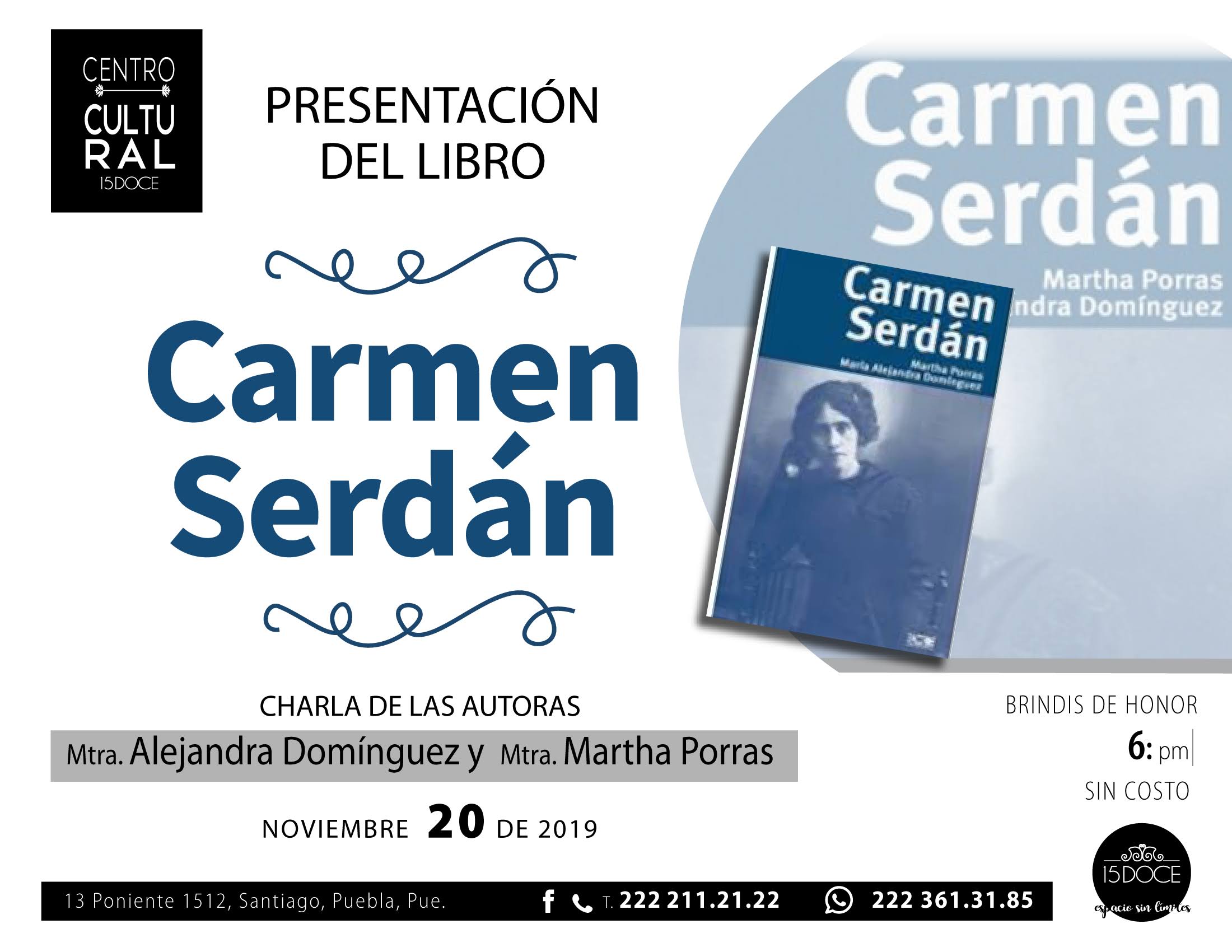 15 DOCE libro Carmen Serdán_20 noviembre